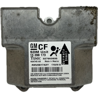 Opel Zafira B Airbag-Steuergerät Reparatur