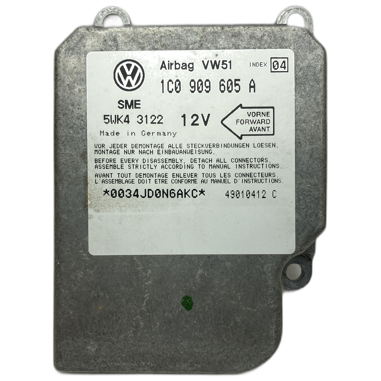 Volkswagen California T5 Airbag-Steuergerät Reparatur