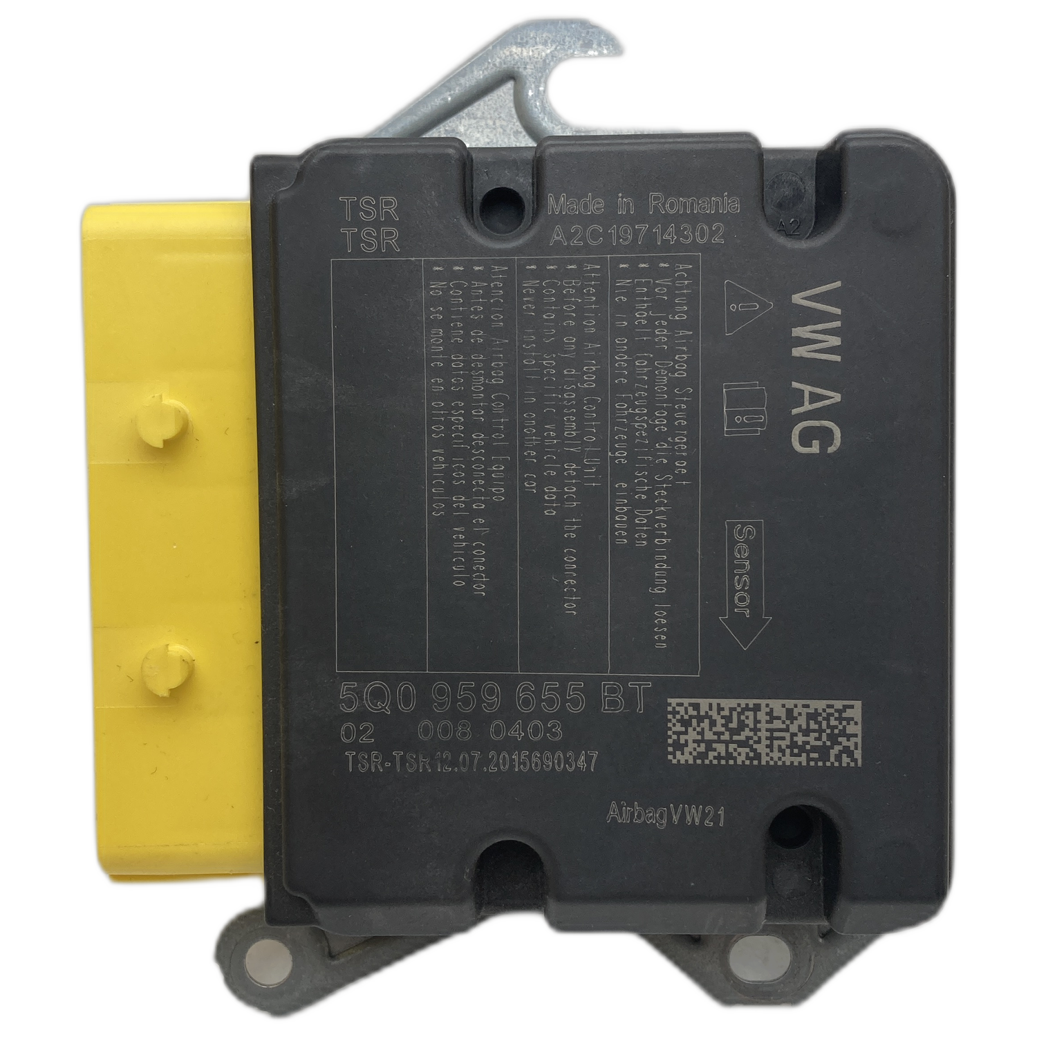 Volkswagen Tiguan AD1 Airbag-Steuergerät Reparatur