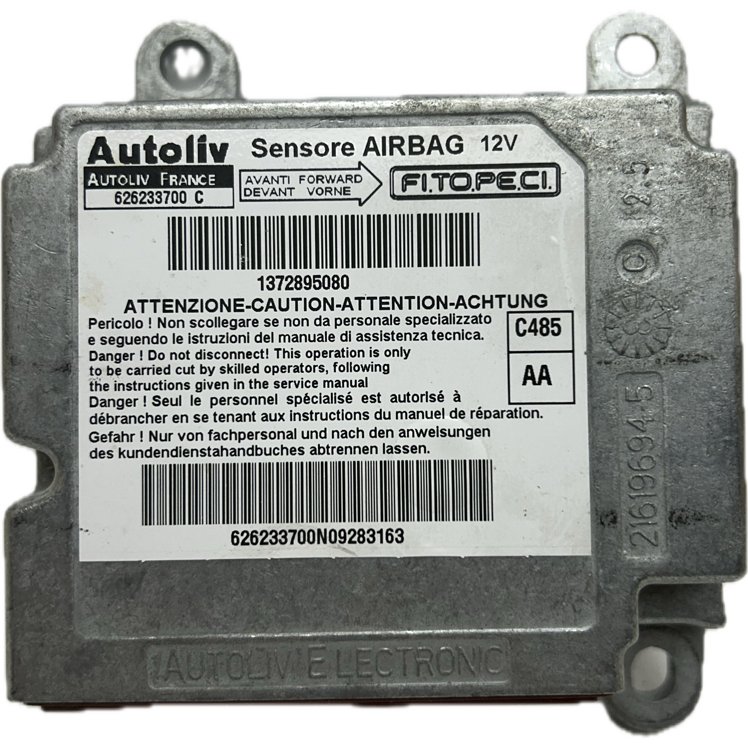 Fiat Fiorino 225 Airbag-Steuergerät Reparatur