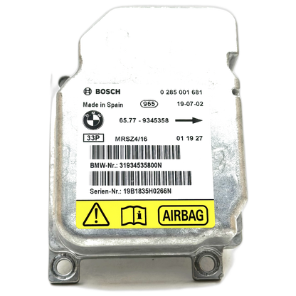 BMW M3 E46 Airbag-Steuergerät Reparatur