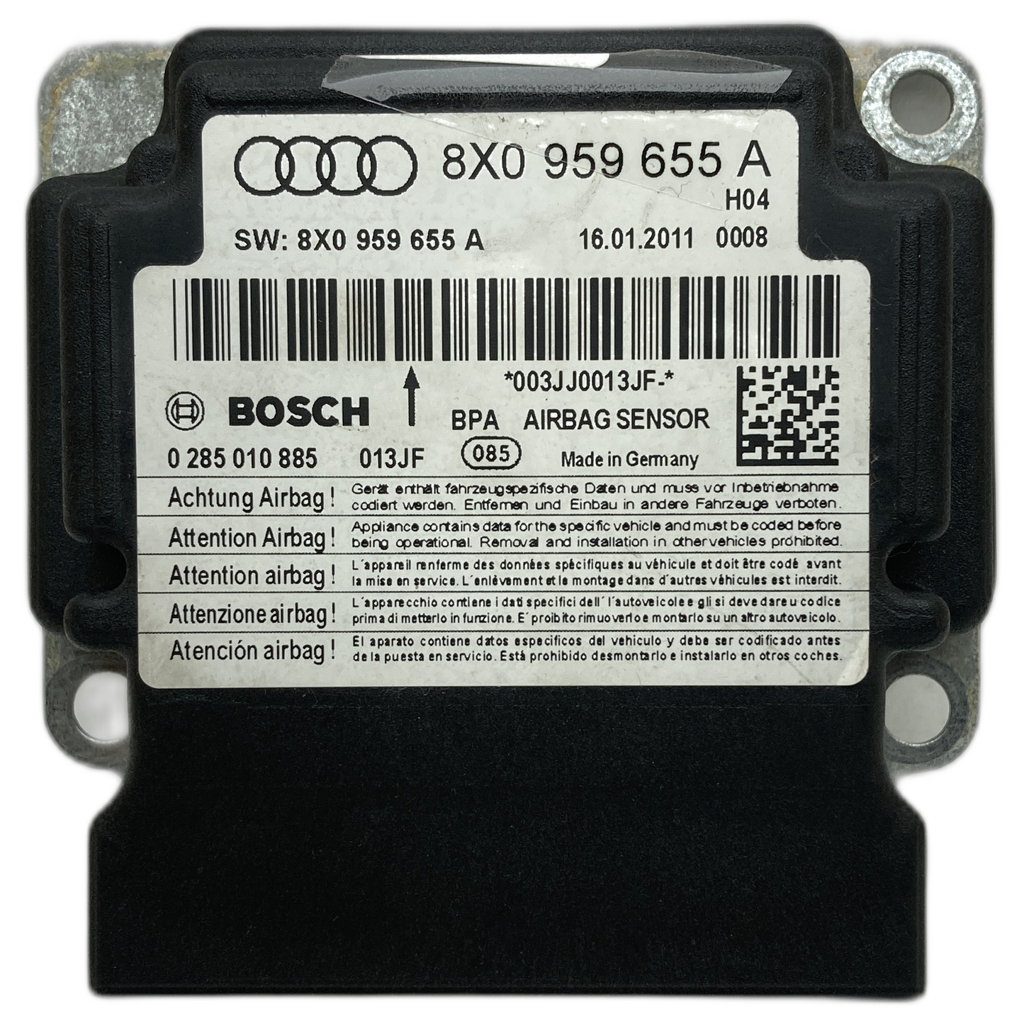 Audi A1 8X Airbag-Steuergerät Reparatur