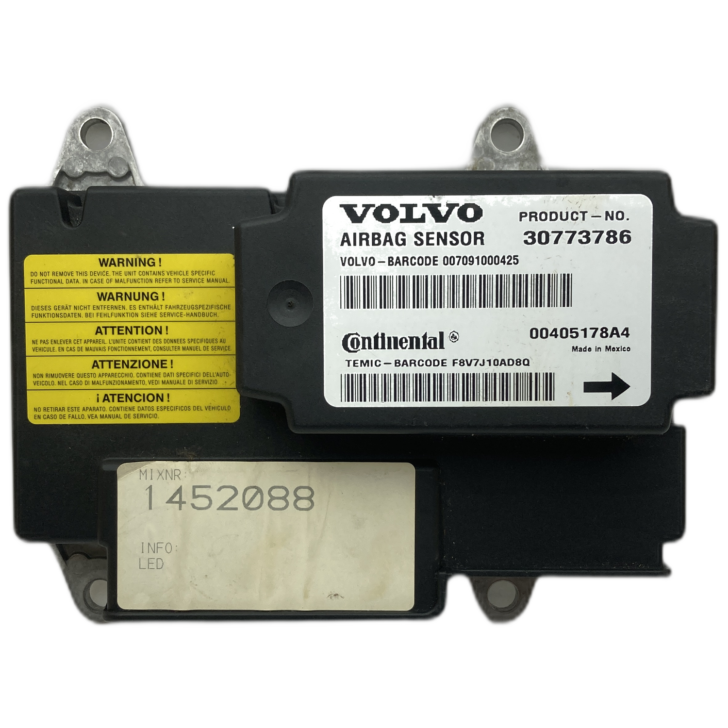 Volvo S40 Serie 2 Airbag-Steuergerät Reparatur