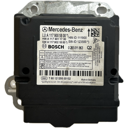 Mercedes-Benz CLA X118 Shooting Brake Airbag-Steuergerät Reparatur