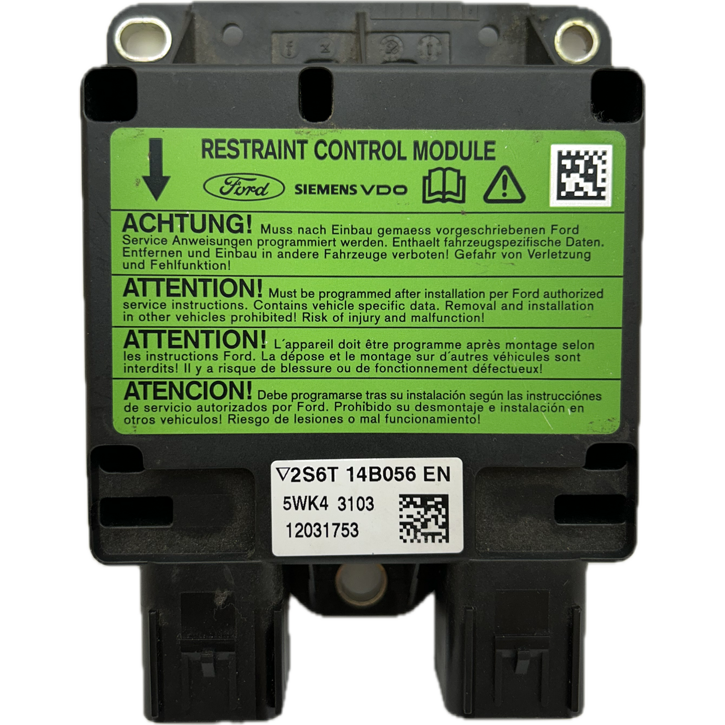 Ford Fiesta Mk2 Airbag-Steuergerät Reparatur