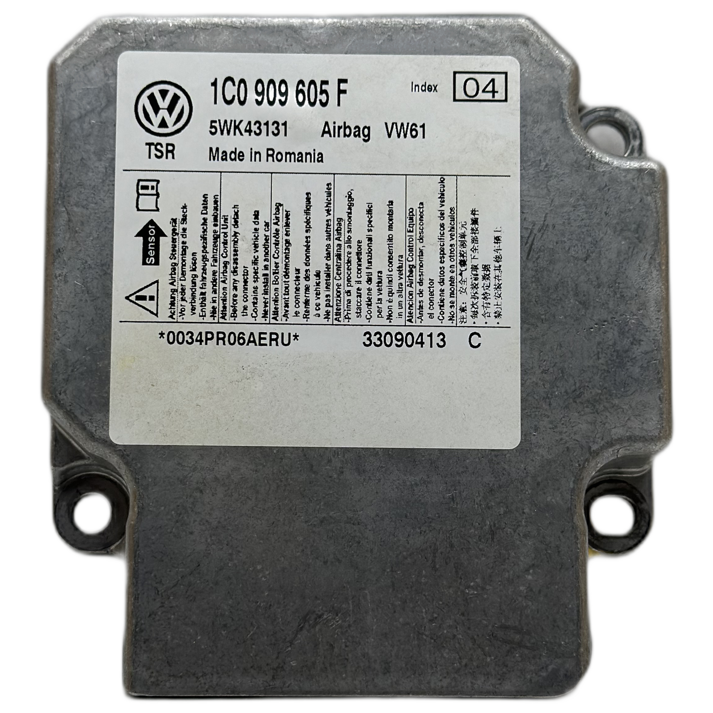 Volkswagen Transporter T5 Airbag-Steuergerät Reparatur