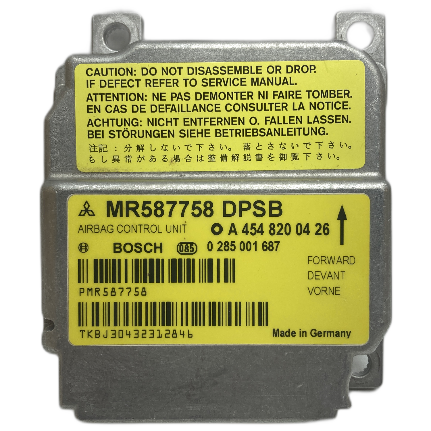 Smart Forfour W454 Airbag-Steuergerät Reparatur