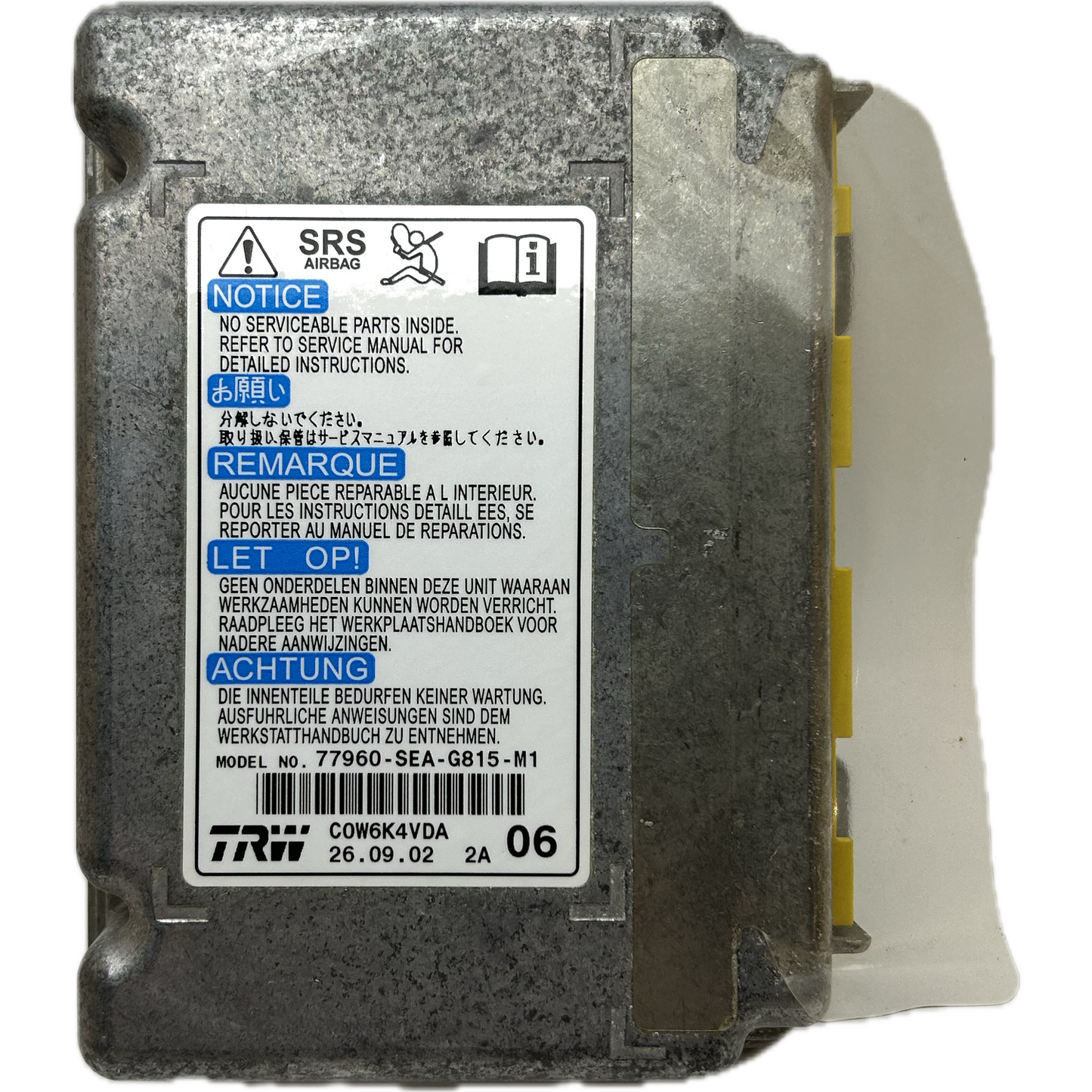 Honda Accord 2nd Gen Airbag-Steuergerät Reparatur