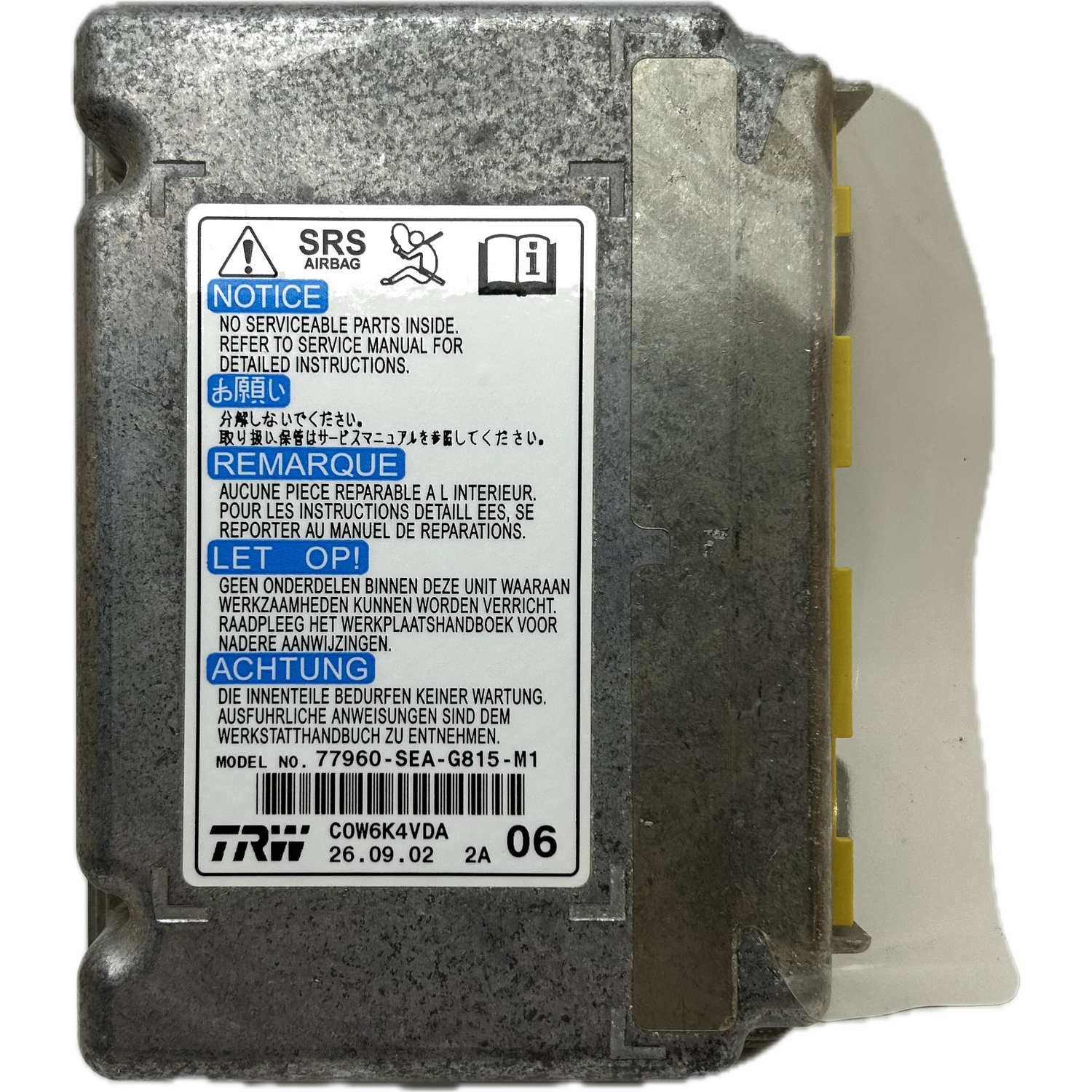 Honda Accord 2nd Gen Airbag-Steuergerät Reparatur