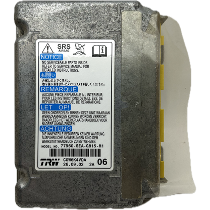 Honda Accord 2nd Gen Airbag-Steuergerät Reparatur