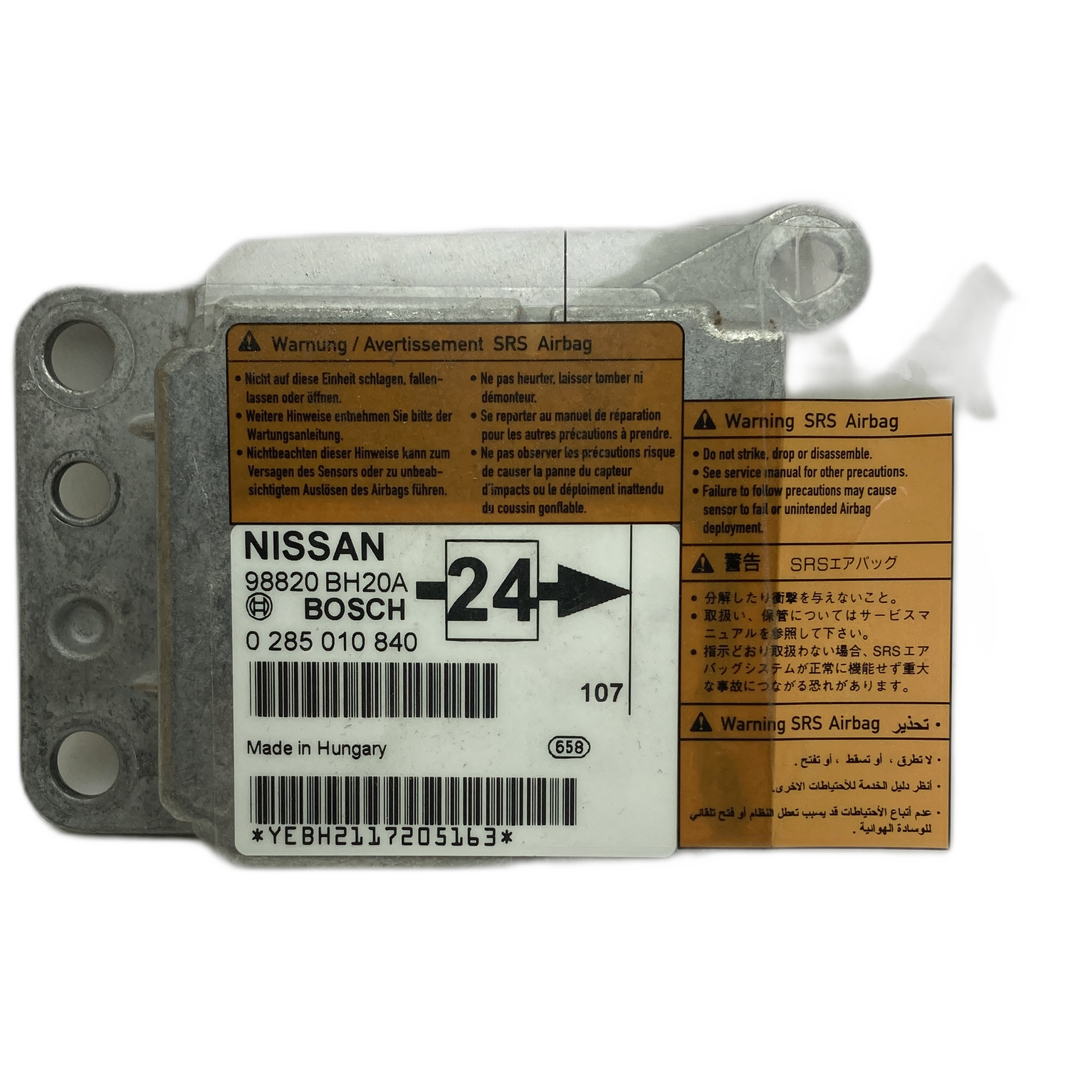 Nissan Note E11 Airbag-Steuergerät Reparatur