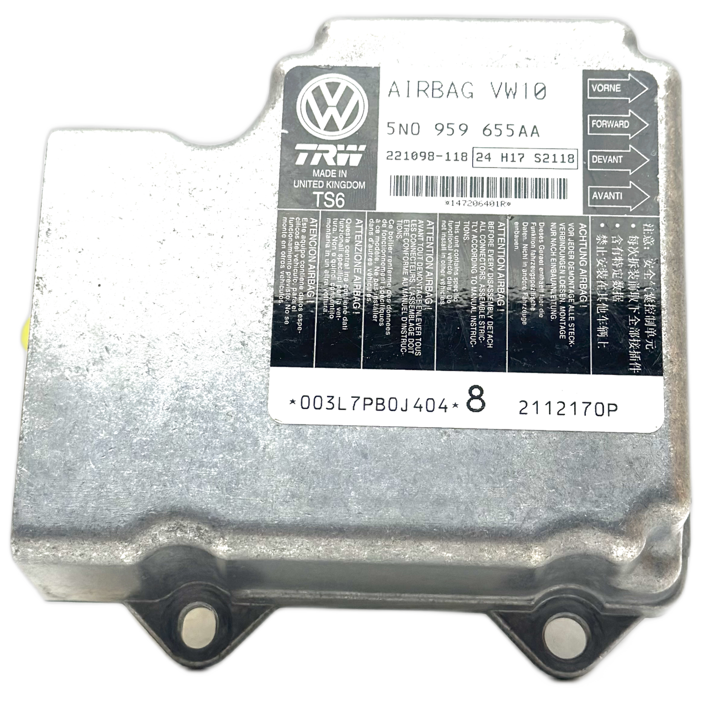 Volkswagen Passat CC 35 Airbag-Steuergerät Reparatur